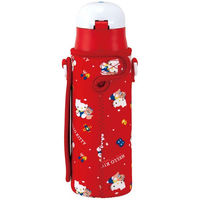 スケーター 水筒 キッズ 470ml 直飲み ステンレス ワンタッチ カバー付き ハローキティ 80’s 273283 1個（直送品）