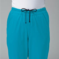 明石スクールユニフォームカンパニー ユニセックスストレートパンツ ネイビー L UQM2110-5-L 1枚　白衣（直送品）