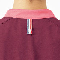 明石スクールユニフォームカンパニー ニットシャツ ワイン杢×ピンク杢 L UZL3203-91-L 1枚（直送品）