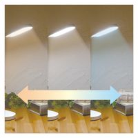 ナカバヤシ 目にやさしいLEDデスクライトホワイト UA-LED012W 1個（直送品）