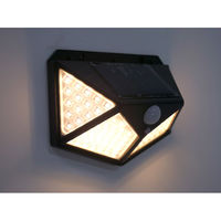 １００ＬＥＤソーラー充電センサーライト電球色　ＨＤＬーＳＬ１００Ｄ　1台 ヒロ・コーポレーション（直送品）