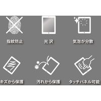 サンワサプライ Apple 第7世代iPad10.2インチ用液晶保護指紋防止光沢フィルム LCD-IPAD12KFP 1枚（直送品）