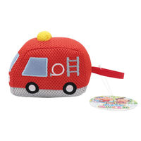 池田工業社 消防車 おふろでぬいぐるみ ぬいぐるみ バストイ お風呂 9250550 1個