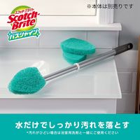 スリーエム(3M) スコッチブライト バスシャイン ハンディスポンジロング(伸縮)取り換え用スポンジ お風呂掃除 床あか B-560J (1個入)