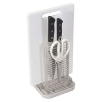 リバティーコーポレーション 包丁 キッチンバサミ まな板 スタンド キッチン LD-329 シェフズティーレ 4571151223298（直送品）