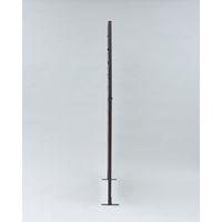 YAMAZEN 人工木製ボーダーフェンス 幅90cm、高さ180cmタイプ ブラウン色 YWBF-9018(BR) 1台（直送品）