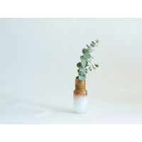 ホワイエ DGボトルベースφ7.5(5.5)xH18(5) ホワイトブラウン 2C00039WHB 1個（直送品）