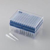 アイビスピペットチップ(ボックス) 1~200μL 96本×10箱 ピペットマン(ギルソン)タイプ I-796C 1ケース(960本)（直送品）
