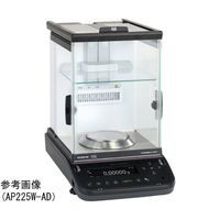 島津製作所 分析天びん 可動式風防内部プレート搭載 ひょう量135g AP135W-AD 1台 65-1712-54（直送品）