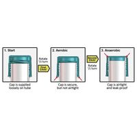 2ポジションキャップ付ラウンドチューブ(DuoClick(TM))14mL 未滅菌バルクパック・目盛なし 1000本入 T8850（直送品）
