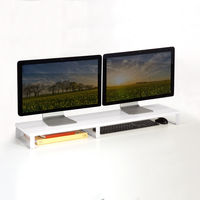 サンワサプライ 木製机上ラック(W1000・ホワイト) MR-LC314W 1個（直送品）