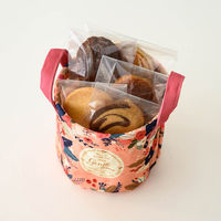 ヘッズ カントリーガーデン丸底布バスケット-S(10個) COG-RSB 1セット(3パック×10個)（直送品）