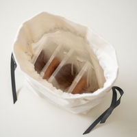 ヘッズ 無地巾着バッグ-S(10枚) M-KBS 1セット(5パック×10枚)（直送品）