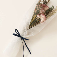 ヘッズ コットンブレンドリボン-5/ネイビー4mm(1巻) M-SNR5 1セット(10パック×1巻)（直送品）