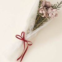 ヘッズ コットンブレンドリボン-7/レッド4mm(1巻) M-SNR7 1セット(10パック×1巻)（直送品）