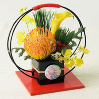 ヘッズ ウッドベース小-2/レッド(4枚) M-WDB2 1セット(5パック×4枚)（直送品）