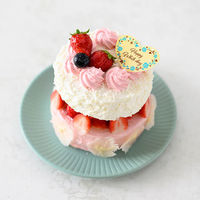 ヘッズ ホワイトデイケーキピック-4(100枚) WD-PC4 1セット(10パック×100枚)（直送品）