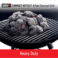 Weber 1221308 コンパクトケトル チャコールグリル 47cm 温度計付 00234273　1セット