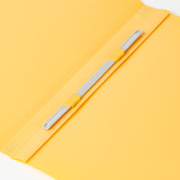 ナカバヤシ フラットファイルPPA4Sイエロー フF-PP80-Y 1冊