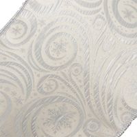 ホワイエ WR SNOWFLAKE SWIRL JACQUARD SL 15cm 9600054SL 1個（直送品）