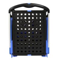 アズワン 折り畳み2段台車(コンテナ付き) AS-99G 1個 4-3857-01（直送品）