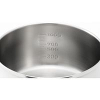 高儀 TAKAGI 三層鋼ステンレス両口ミルクパン 14cm MNー14 4907052853720 1個（直送品）