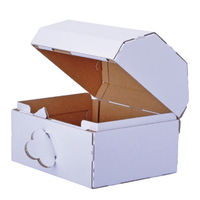 hacomo 工作の素 宝箱 ダンボール工作キット 4562201013884 1セット(6個)