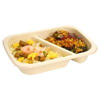 パックスタイル 冷凍エコ弁当容器　BBデリ20-15-2S PETラミ　500枚(50枚×10) 00702094（直送品）