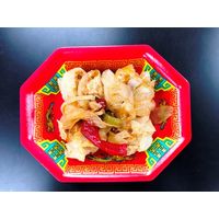 惣菜容器　V-616-27 飛龍赤　500枚(50枚×10) 0210616278160　シーピー化成（直送品）