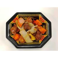 惣菜容器　V-616-27 飛龍黒　500枚(50枚×10) 0210616278170　シーピー化成（直送品）