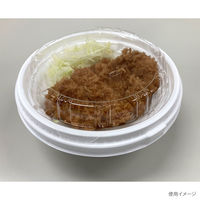 どんぶり容器　TNパイン17 無地本体　600枚(50枚×12) 0250617000155　シーピー化成（直送品）