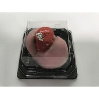 菓子容器　UFパルチェ1 黒本体　2000枚(50枚×40) 0595401000525　シーピー化成（直送品）