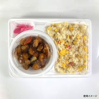 弁当容器　CBFNランチ12 ホワイト本体　400枚(50枚×8) 0A10312000075　シーピー化成（直送品）