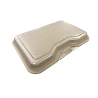 弁当容器　TN-612-2 キャメル　200枚(50枚×4) 0A30612021420　シーピー化成（直送品）