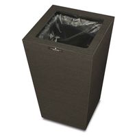 ゴミ箱 7L BOSK 角型 ブラック 258792 1個 橋本達之助工芸（直送品）