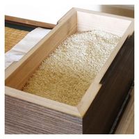留河 米びつ 桐製 10kg 焼桐 264423 1個（直送品）