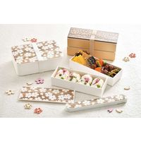 たつみや 箸箱セット HAKOYA 桜木目 スクエア 黒炭 箸 箸箱 ケース 18cm ホワイト 316721 1個（直送品）