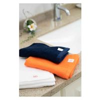 旭紡績 フェイスタオル 泉州 34×80cm いとやのタオル ペルーコットン 日本製 紺 327636 1個（直送品）