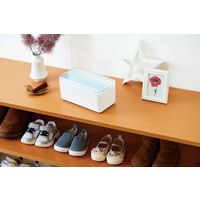 伊勢藤 マスク 収納ケース 50枚 抗菌 日本製 マスク保管ケース マスクストッカー ホワイト 357174 1個