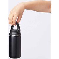 トレードワークス 水筒 マグ 350ml MOTTERU サーモハンドル スタイルボトル ブラック 350468 1個（直送品）