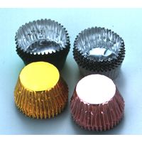 タイガークラウン アルミ箔カップ チョコレート型 チョコカップ 丸 5色 20枚入 223197 1個（直送品）