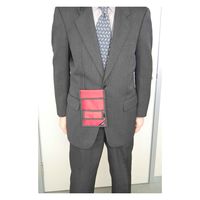 トレードワークス トラベルパス トラベルケース パスポートケース 首下げ レッド 264736 1個（直送品）