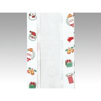 大阪ポリヱチレン販売 バケット袋 クリスマスフェネット(大) 大阪ポリエチレン　50枚 7228（直送品）