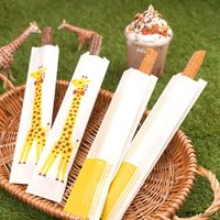 スナック・軽食袋 大阪ポリエチレン販売 CRS-7チュロス袋(イエロー) 1000枚(100枚×10) 9603（直送品）