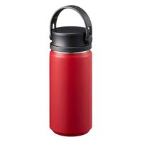 トレードワークス 水筒 マグ 350ml MOTTERU サーモハンドル スタイルボトル レッド 350470 1個（直送品）