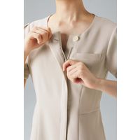 フォーク 7093SC ブラウン S 7093SC-20-S 1枚　白衣（直送品）