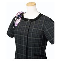 フォーク nuovo オーバーブラウス（リボン付き） ネイビー １５ FB71432-7-15（直送品）