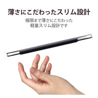 iPad 10.9インチ 第10世代 ケース 手帳型 2アングル 超薄型 ブラック TBWA22RWVPF2BK エレコム 1個