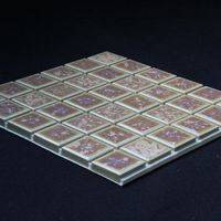 D.I.Yタイル プリセラ エヌ ふしぎなシール 25-306N-W 藤垣窯業 1セット（4枚入）（直送品）