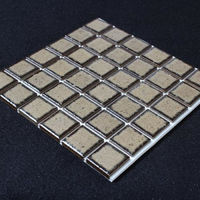 D.I.Yタイル 和（なごみ） ふしぎなシール 25-504-W 藤垣窯業 1セット（4枚入）（直送品）